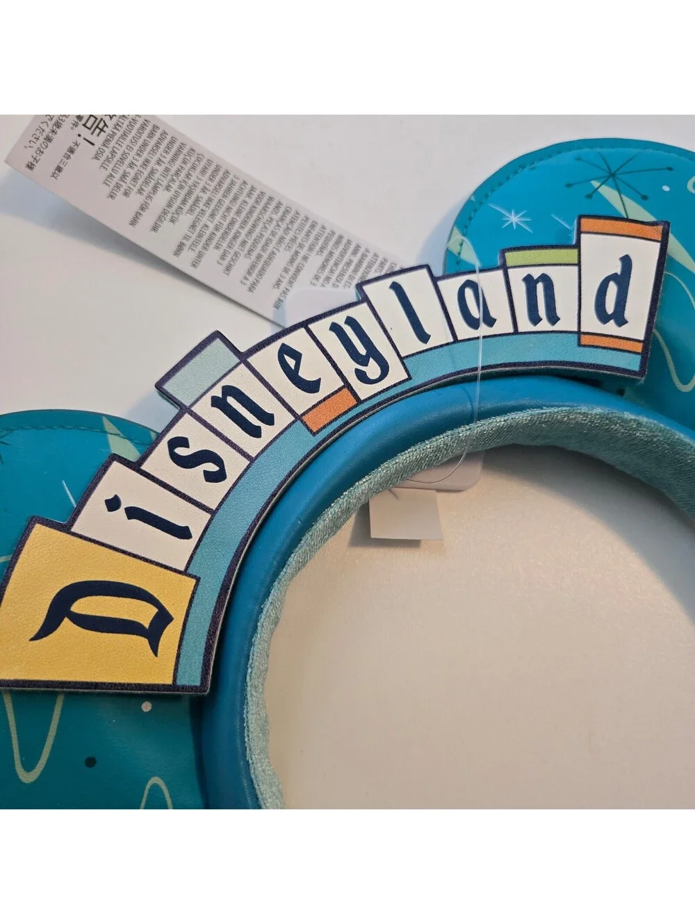 Disneyland Parks Marquee Sign Mickey Minnie Mouse Ear Headband NWT